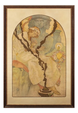 ALFONS MUCHA (CZECH / BOHEMIAN / FRENCH 1860 - 1939) - Poster for the Slav Epic Exhibition
