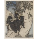 VOJTĚCH PREISSIG (CZECH / BOHEMIAN 1873 - 1944) - The Seven Ravens