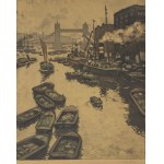 VIKTOR STRETTI (TSCHECHISCH / BOHEMISCH 1878 - 1957) - London mit Tower Bridge