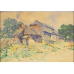 OSKAR FIALA (CZECH / BOHEMIAN 1860 - 1918) - Cottages