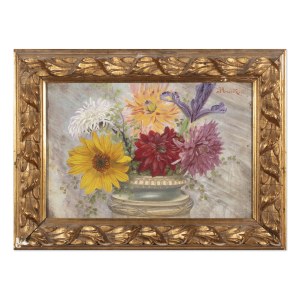 JAN BEDŘICH MINAŘÍK (Tscheche / Böhme 1862 - 1937) - Blumenstrauß in einer Vase