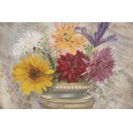 JAN BEDŘICH MINAŘÍK (Tscheche / Böhme 1862 - 1937) - Blumenstrauß in einer Vase