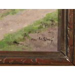 FRANTIŠEK SLABÝ (ČECH / BOHEMIAN 1863 - 1919) - Na stopě