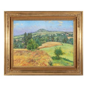 FRANTIŠEK KAVÁN (TSCHECHISCH / BOHEMISCH 1866 - 1941) - Vyskeř aus Malá Skála