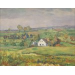 FRANTIŠEK KAVÁN (CZECH / BOHEMIAN 1866 - 1941) - In Libunec