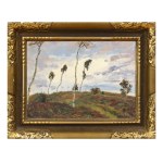 BOHUSLAV DVOŘÁK (CZECH / BOHEMIAN 1867 - 1951) - Birches in the Wind
