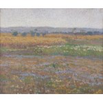 JOSEF ULLMANN (CZECH / BOHEMIAN 1870 - 1922) - Blooming Landscape