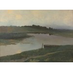JOSEF ULLMANN (CZECH / BOHEMIAN 1870 - 1922) - Last Rays