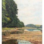 JOSEF HOLUB (CZECH / BOHEMIAN 1870 - 1957) - Oxbow Lake