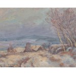 OTA BUBENÍČEK (CZECH / BOHEMIAN 1871 - 1962) - Winter Mood near Mladá Vožice