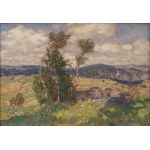 OTA BUBENÍČEK (CZECH / BOHEMIAN 1871 - 1962) - View into the Landscape