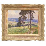 OTA BUBENÍČEK (CZECH / BOHEMIAN 1871 - 1962) - Landscape with Pine Trees