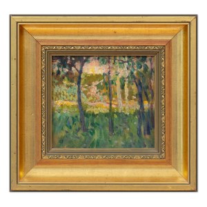 OTA BUBENÍČEK (TSCHECHISCH / BOHEMISCH 1871 - 1962) - Landschaft mit Bäumen