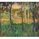 OTA BUBENÍČEK (TSCHECHISCH / BOHEMISCH 1871 - 1962) - Landschaft mit Bäumen