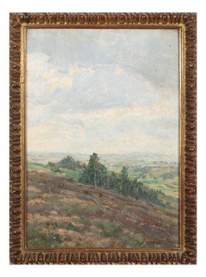STANISLAV LOLEK (CZECH / BOHEMIAN 1873 - 1936) - On the Hillside