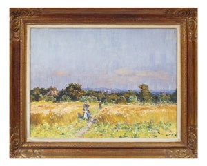 STANISLAV LOLEK (CZECH / BOHEMIAN 1873 - 1936) - Summer Afternoon