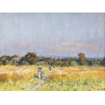 STANISLAV LOLEK (ČESKÝ / BOHEMIAN 1873 - 1936) - Letné popoludnie