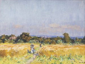 STANISLAV LOLEK (CZECH / BOHEMIAN 1873 - 1936) - Summer Afternoon