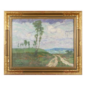 ALOIS KALVODA (CZECH / BOHEMIAN 1875 - 1934) - Landscape with a Road