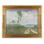 ALOIS KALVODA (CZECH / BOHEMIAN 1875 - 1934) - Landscape with a Road