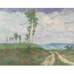 ALOIS KALVODA (CZECH / BOHEMIAN 1875 - 1934) - Landscape with a Road
