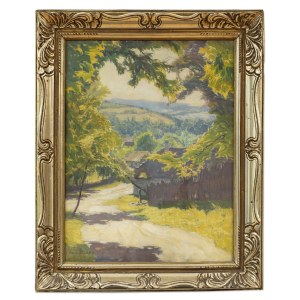 ALOIS KALVODA (TSCHECHISCH / BOHEMISCH 1875 - 1934) - Landschaft am Mittag