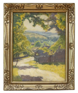 ALOIS KALVODA (CZECH / BOHEMIAN 1875 - 1934) - Landscape at High Noon