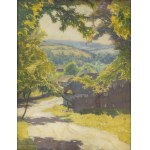 ALOIS KALVODA (TSCHECHISCH / BOHEMISCH 1875 - 1934) - Landschaft am Mittag