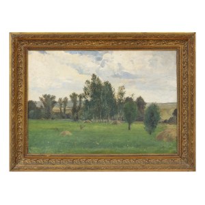 ALOIS KALVODA (CZECH / BOHEMIAN 1875 - 1934) - In the Meadows