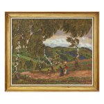JAN HONSA (CZECH / BOHEMIAN 1876 - 1937) - Road to Pavlovice