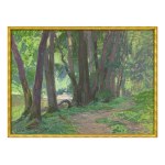 ROMAN HAVELKA (CZECH / BOHEMIAN 1877 - 1950) - Landscape with Trees