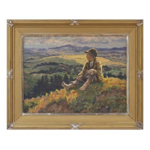 JOSEF FIALA (TSCHECHISCH / BOHEMISCH 1882 - 1963) - Kleiner Hirte