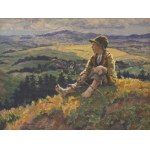 JOSEF FIALA (TSCHECHISCH / BOHEMISCH 1882 - 1963) - Kleiner Hirte
