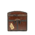 LEO PUTZ (GERMAN / ITALIAN 1869 - 1940) - Painter Leo Putz’s Travel Steamer Trunk