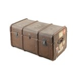 LEO PUTZ (GERMAN / ITALIAN 1869 - 1940) - Travel Trunk and a Group of Period Documents