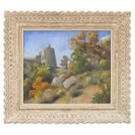 OTAKAR KUBÍN / OTHON COUBINE (CZECH / BOHEMIAN / FRENCH 1883 - 1969) - Autumn near the Rotunda in Simiane