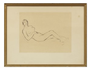 OTAKAR KUBÍN / OTHON COUBINE (CZECH / BOHEMIAN / FRENCH 1883 - 1969) - Reclining Female Nude
