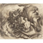LINKA PROCHÁZKOVÁ (CZECH / BOHEMIAN 1884 - 1960) - Sailing on a Rough Sea