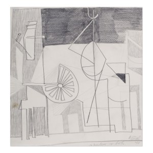 BOHUMÍR MATAL (CZECH / BOHEMIAN 1922 - 1988) - With Hand on Hip