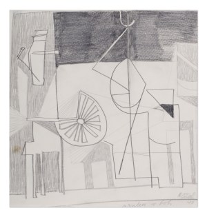BOHUMÍR MATAL (CZECH / BOHEMIAN 1922 - 1988) - With Hand on Hip