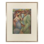 JOSEF ISTLER (CZECH / BOHEMIAN 1919 - 2000) - Lovers