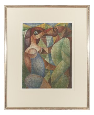 JOSEF ISTLER (CZECH / BOHEMIAN 1919 - 2000) - Lovers