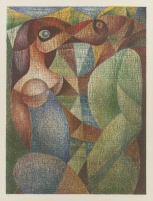 JOSEF ISTLER (CZECH / BOHEMIAN 1919 - 2000) - Lovers