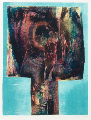 JOSEF ISTLER (CZECH / BOHEMIAN 1919 - 2000) - Blue Head