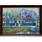 Ewald GAWLIK (1919-1993), AS IN THE OLD YEARS IN OLD GISZOWC AT KWIATOWA STREET, 1987