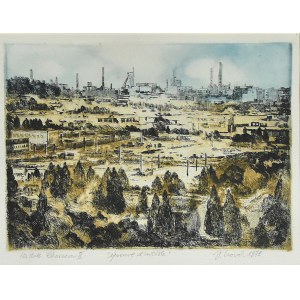 Jan NOWAK (1930-2010), VIEW OF CHORZOW II, 1978