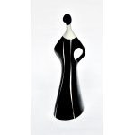 FIGURINE WOMAN WITH OPENWORK WAŁBRZYCH, CA. 1960