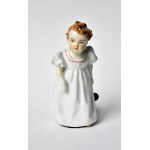 STATUETTA RAGAZZA CON BAMBOLA WASHINGTON