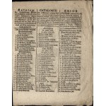 [Catalog of Fruit Trees from the End of the 18th Century] A Collection of all the Fruit Trees that are in the Osiecki Castle Garden,of which the preceding Species partly from foreign countries, partly from the preceding gardens with great care and cost ar