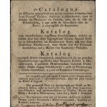 [Catalog of fruit trees from the turn of the 18th / 19th century] Catalog of various fruit trees known for sale at the master gardener Jan Samuel Eichler in Glushkovce, Proskurivsky district of Podolskiey province, near the town of Solobkovets 1 mile from